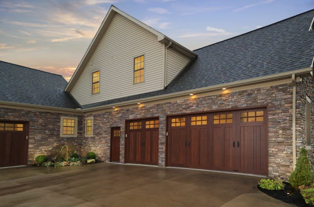 garage door outside The Right Garage Door Company